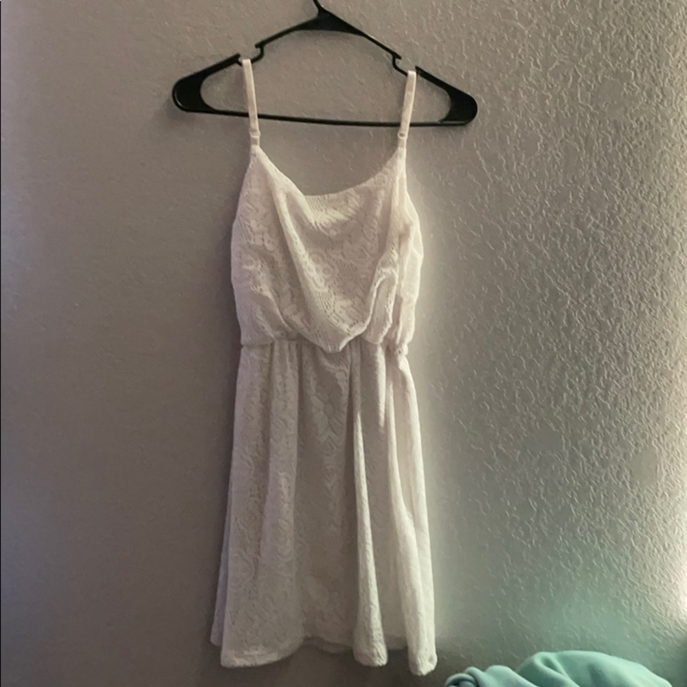 White dress